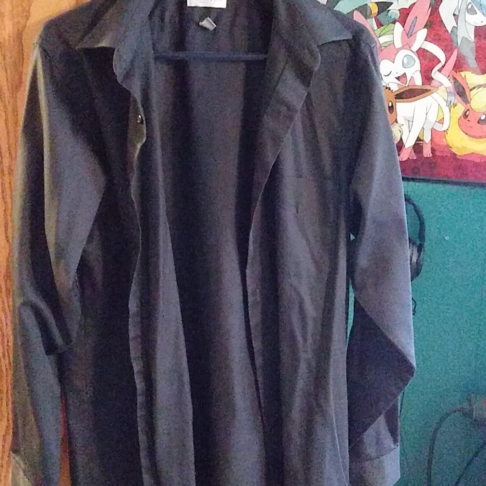 Van heusen black dress shirt